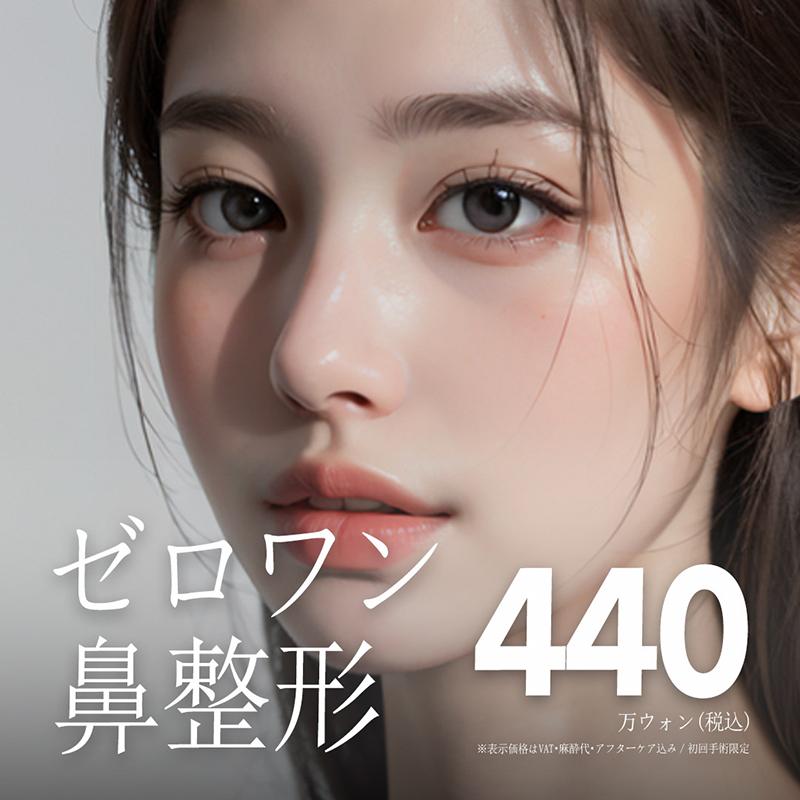 ゼロワン鼻整形