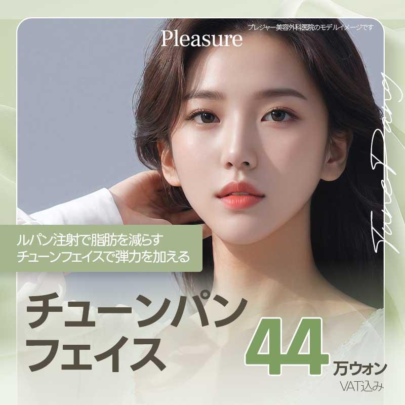 脂肪分解とリフティングを同時に チューンパンフェイス