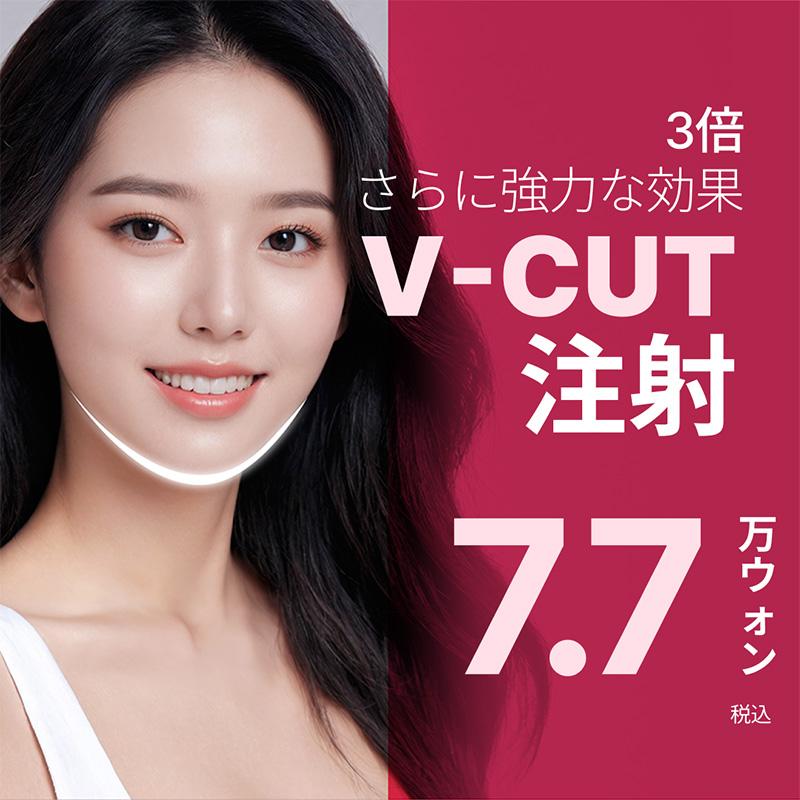 Vラインを目指すVカット注射 リバースクリニック
