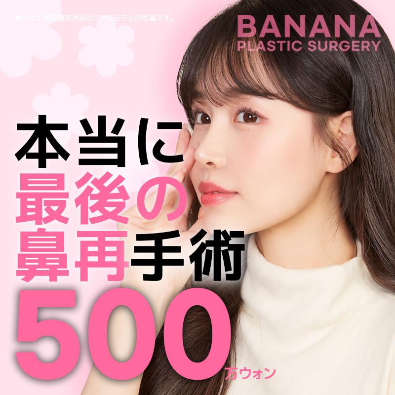 全オプション込みの鼻再手術