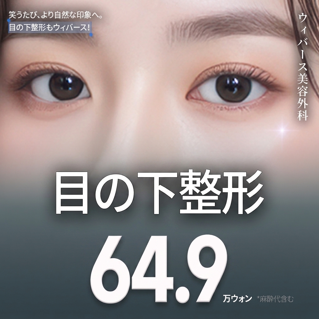 ウィバース 目の下整形
