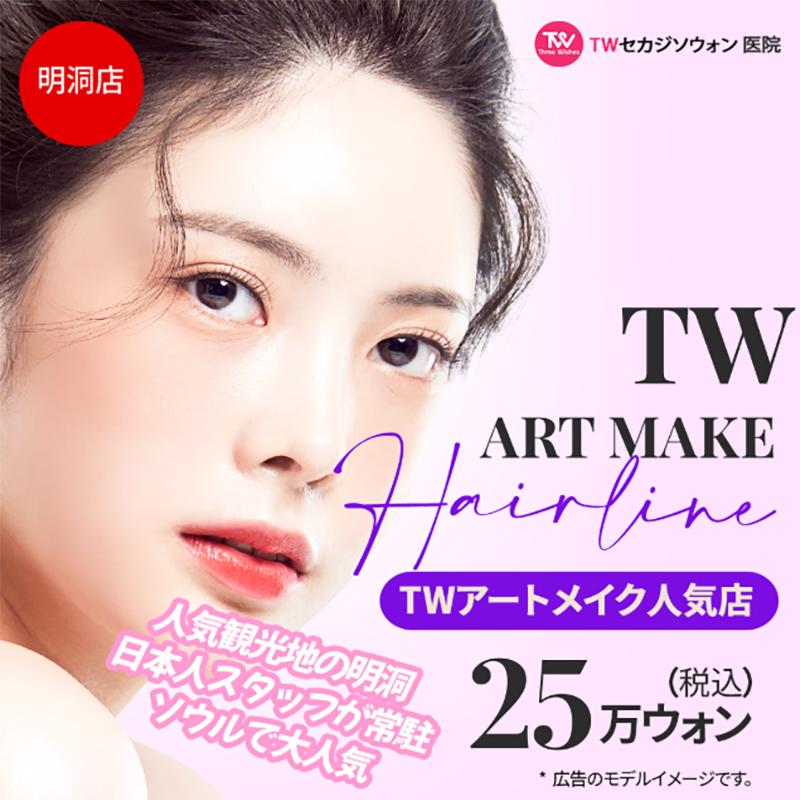 TWヘアラインアートメイク人気占