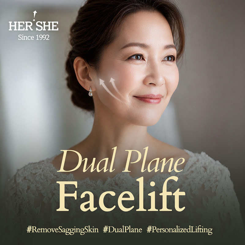 Dual Plane Facelift ㅡ Neck Lift Included, Personalized Lifting Surgery