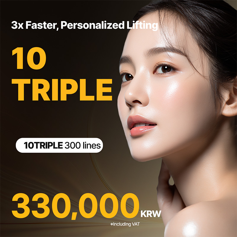 TENTRIPLE 300 Lines HIFU for Sagging Cheeks & Double Chin | Reverse Clinic