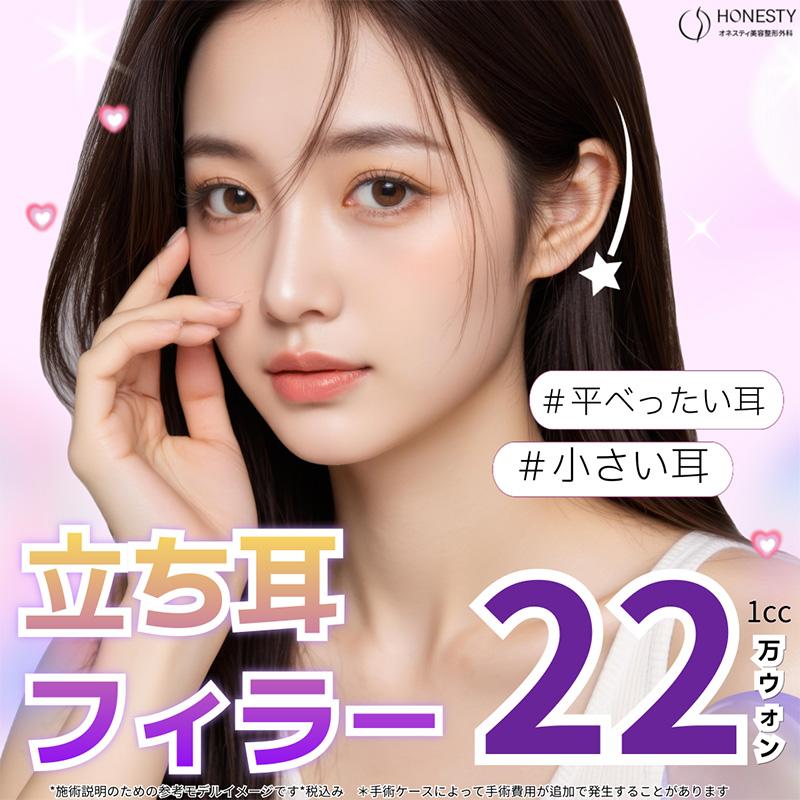  立ち耳ヒアルロン酸