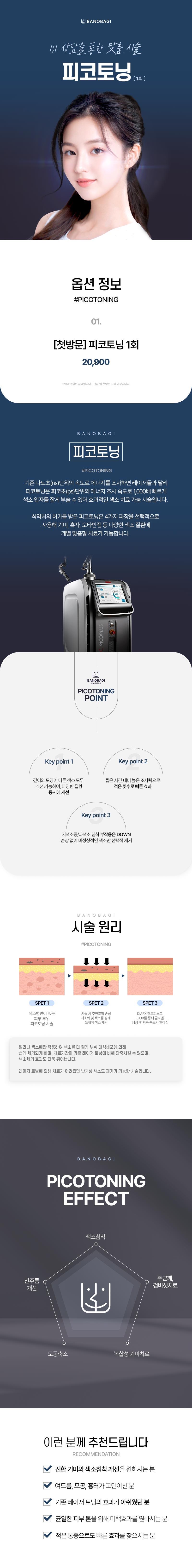 울산 바노바기의원의 첫방문 피코토닝 시술로 기미와 색소침착 개선 프로그램 (2.09만원)