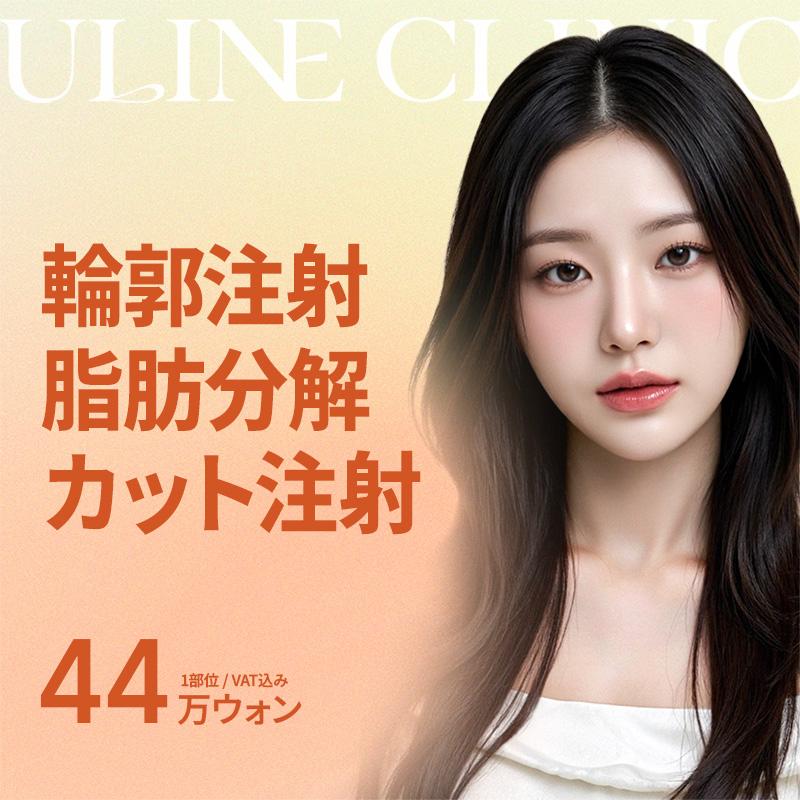 輪郭注射 脂肪分解カット注射