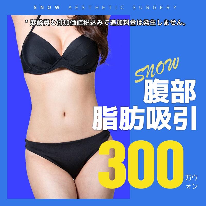 スノウ腹部脂肪吸引