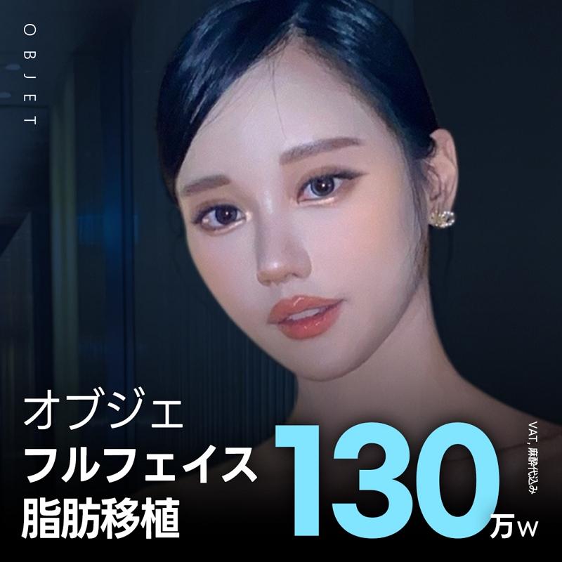 オブジェのフルフェイス脂肪